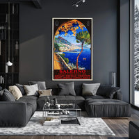Salerno Gateway To The Amalfi Coast Poster
