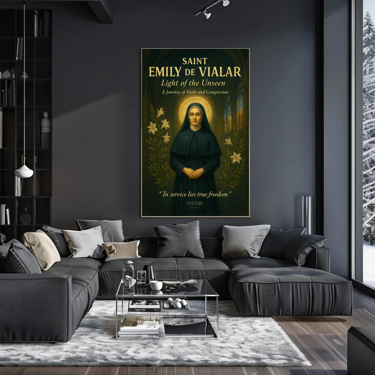 Saint Emily de Vialar Light of the Unseen Poster
