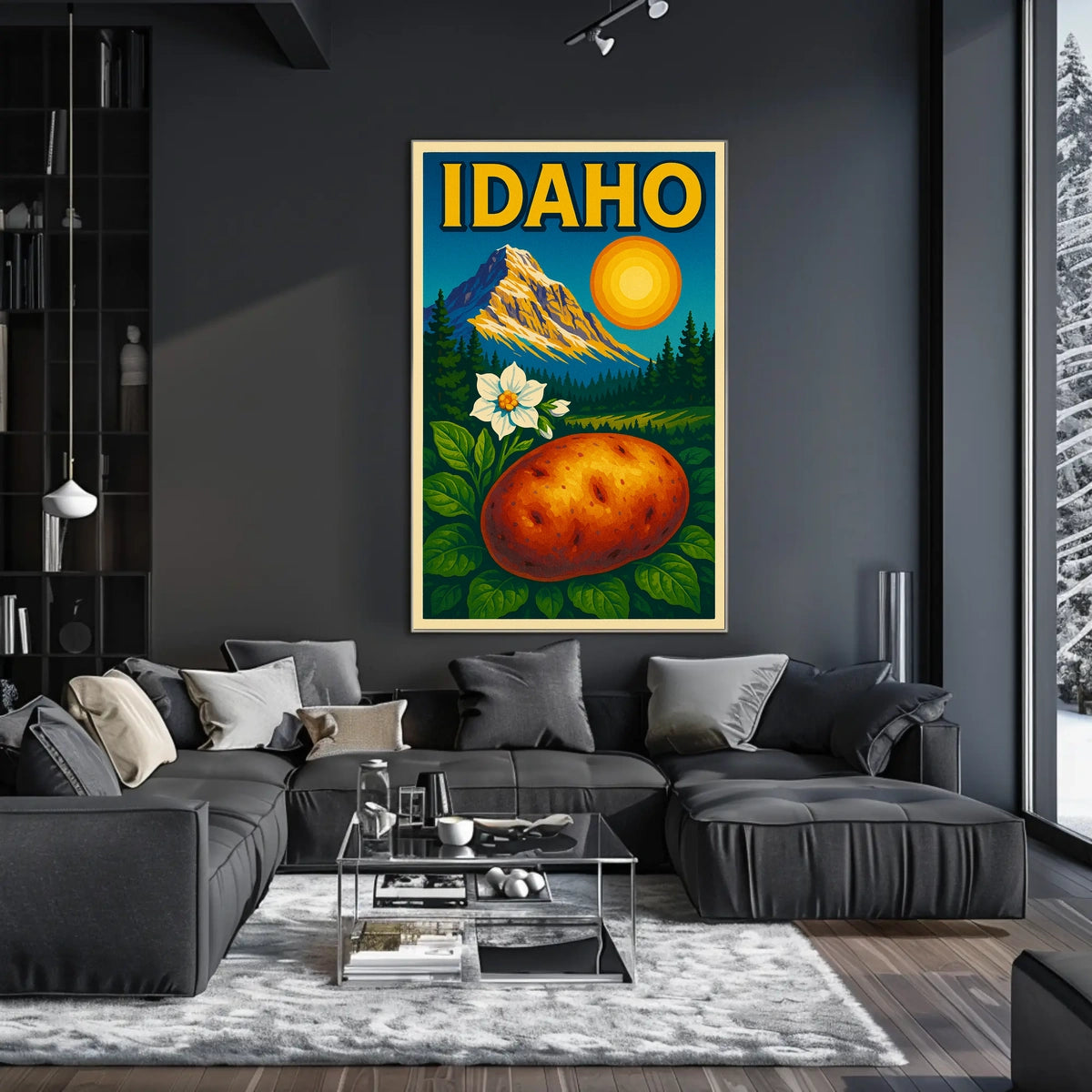 IdahoS Natural Bounty Poster