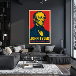John Tyler Poster
