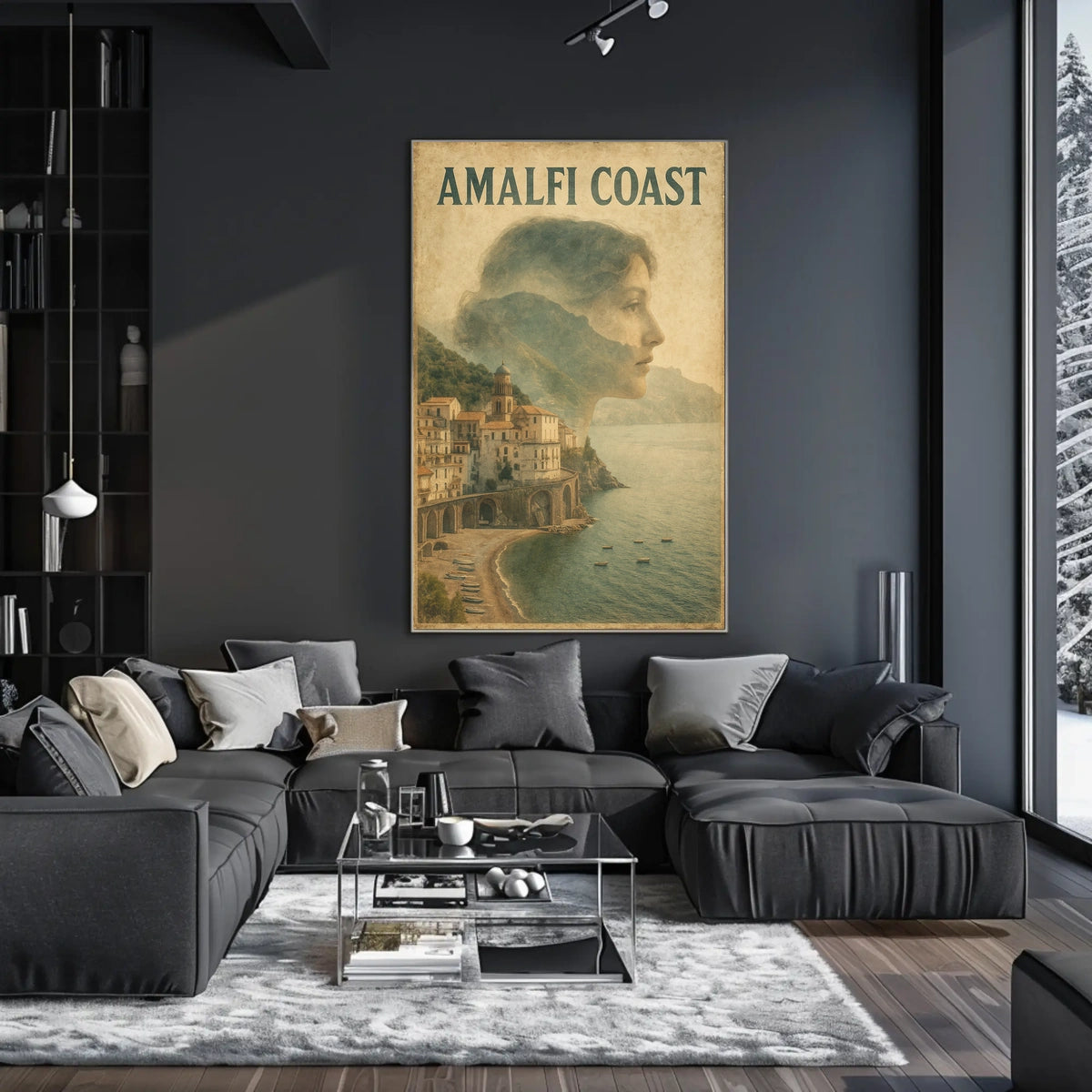 Amalfi Coast Dreamscape Poster