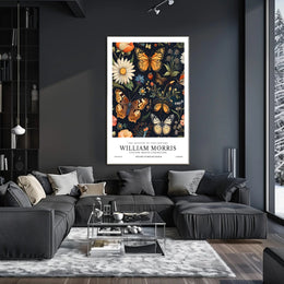 William Morris Exhibition Heritage Poster
