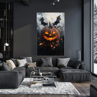 Spooky Jack-O-Lantern Poster