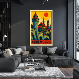Nuremberg A Glimpse into History Poster
