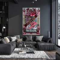 Mystical Magic Entertainment Vintage Poster - Cultural or Heritage Poster