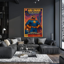 Skyline Sentinel of Abu Dhabi Poster