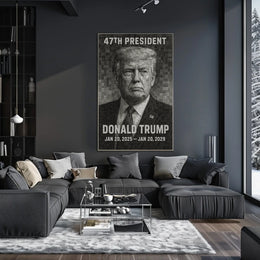 Donald Trump 47th President Poster