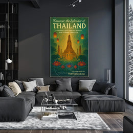 Thailand’s Mystical Beauty: Cultural or Heritage Poster