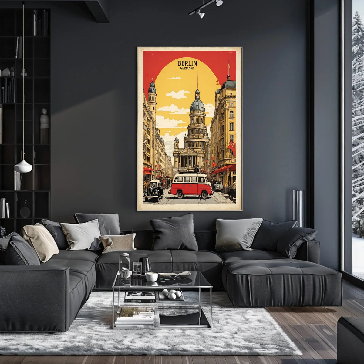Berlin Vintage Travel Poster