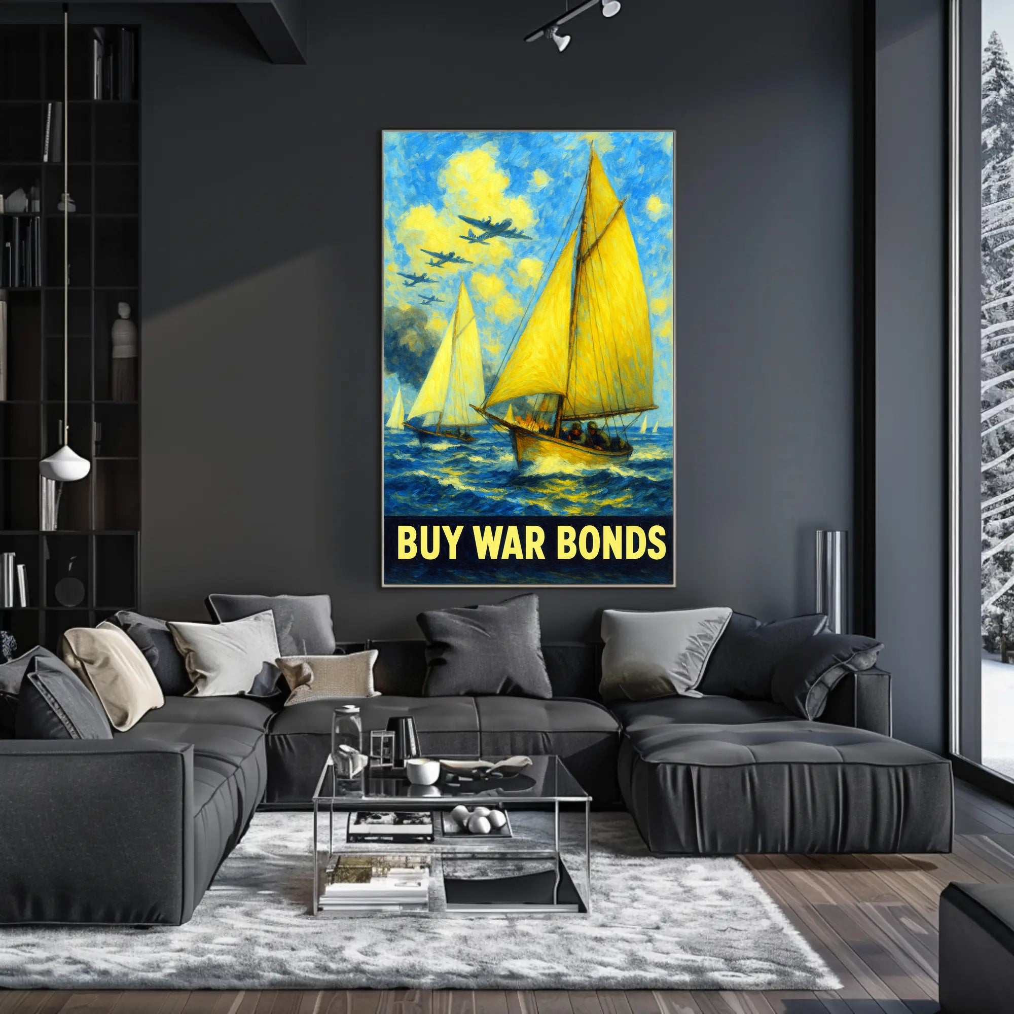 Buy War Bonds Poster PosterGoat