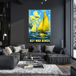 Buy War Bonds Poster PosterGoat