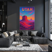 UtahS Majestic Landscape Poster