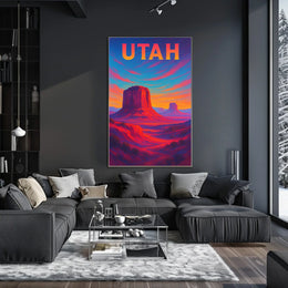 UtahS Majestic Landscape Poster