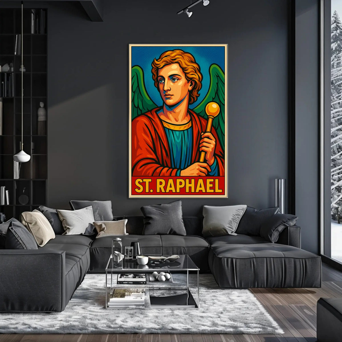 St. Raphael Poster
