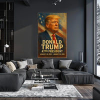 Donald Trump 47Th President Poster