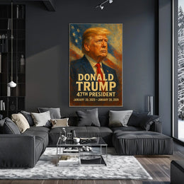 Donald Trump 47Th President Poster