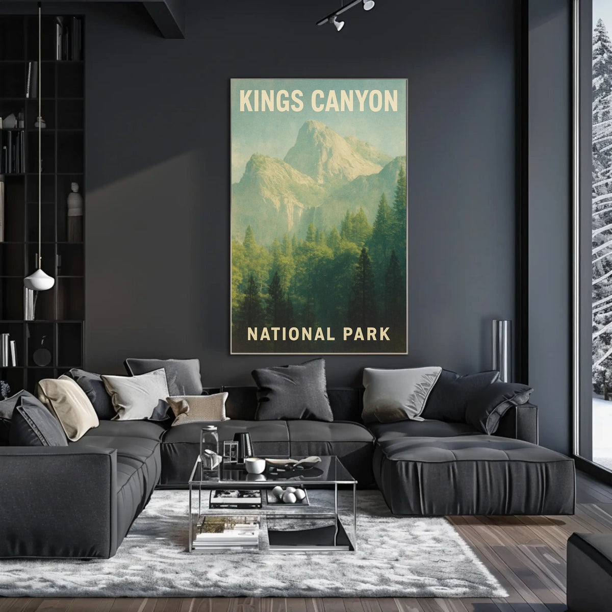 Kings Canyon National Park Poster