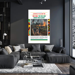 Civil War Freedom Journey Historical Poster