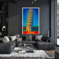 Italy Tower Of Pisa Poster