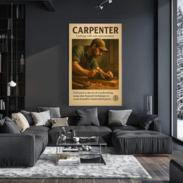 The Art Of Carpentry Poster