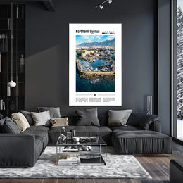 Kyrenia Coastal Beauty Travel Poster PosterGoat