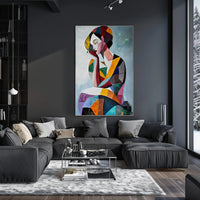 Abstract Contemplation Poster Modern Abstract Print