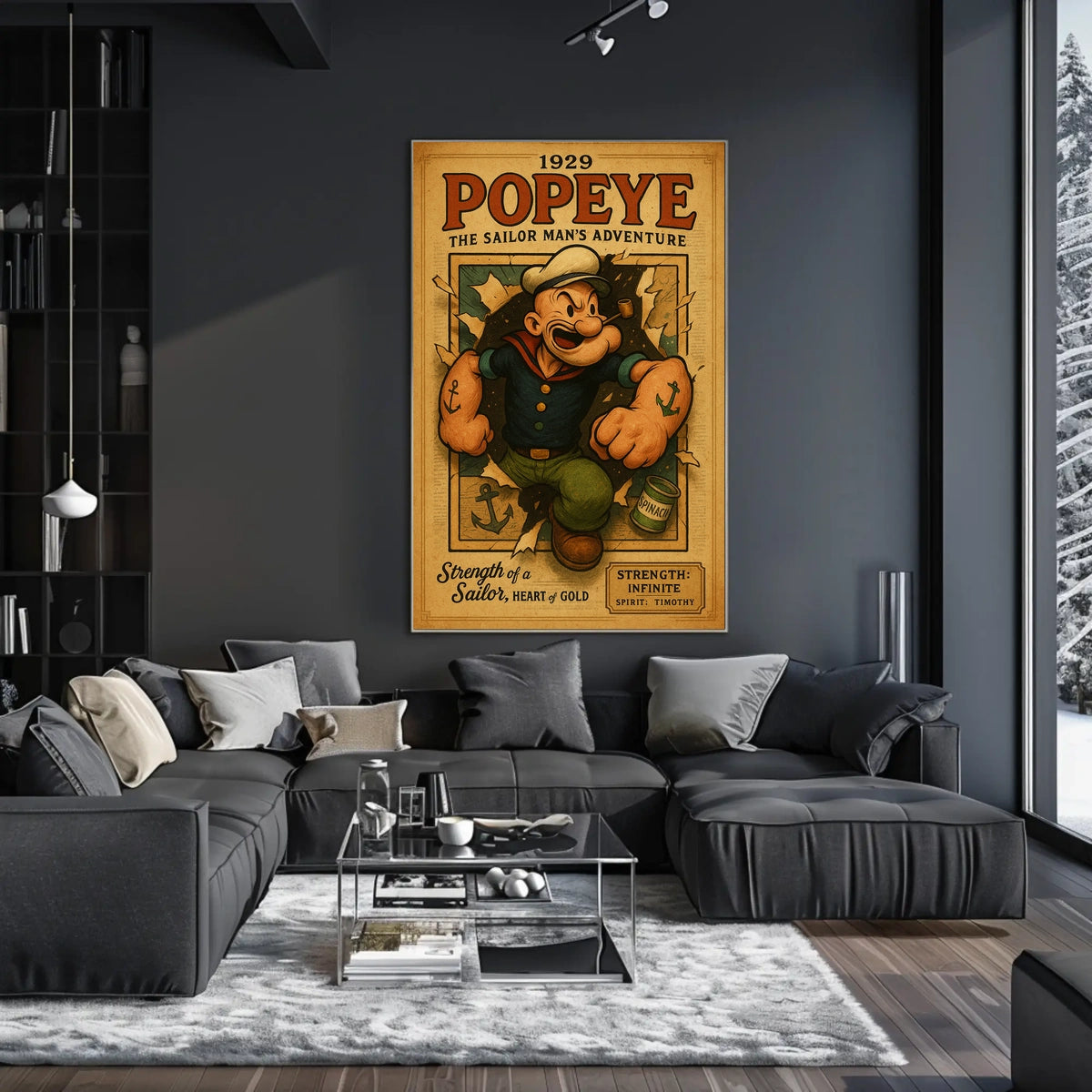 Popeye 1929 Art Poster POP-64