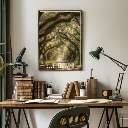Vintage Poster - South Carolina United States