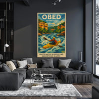Obed, Tennessee Whitewater Adventure Poster
