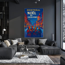 Noël du Vieux-Port Poster
