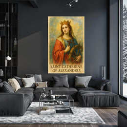 Saint Catherine of Alexandria Poster