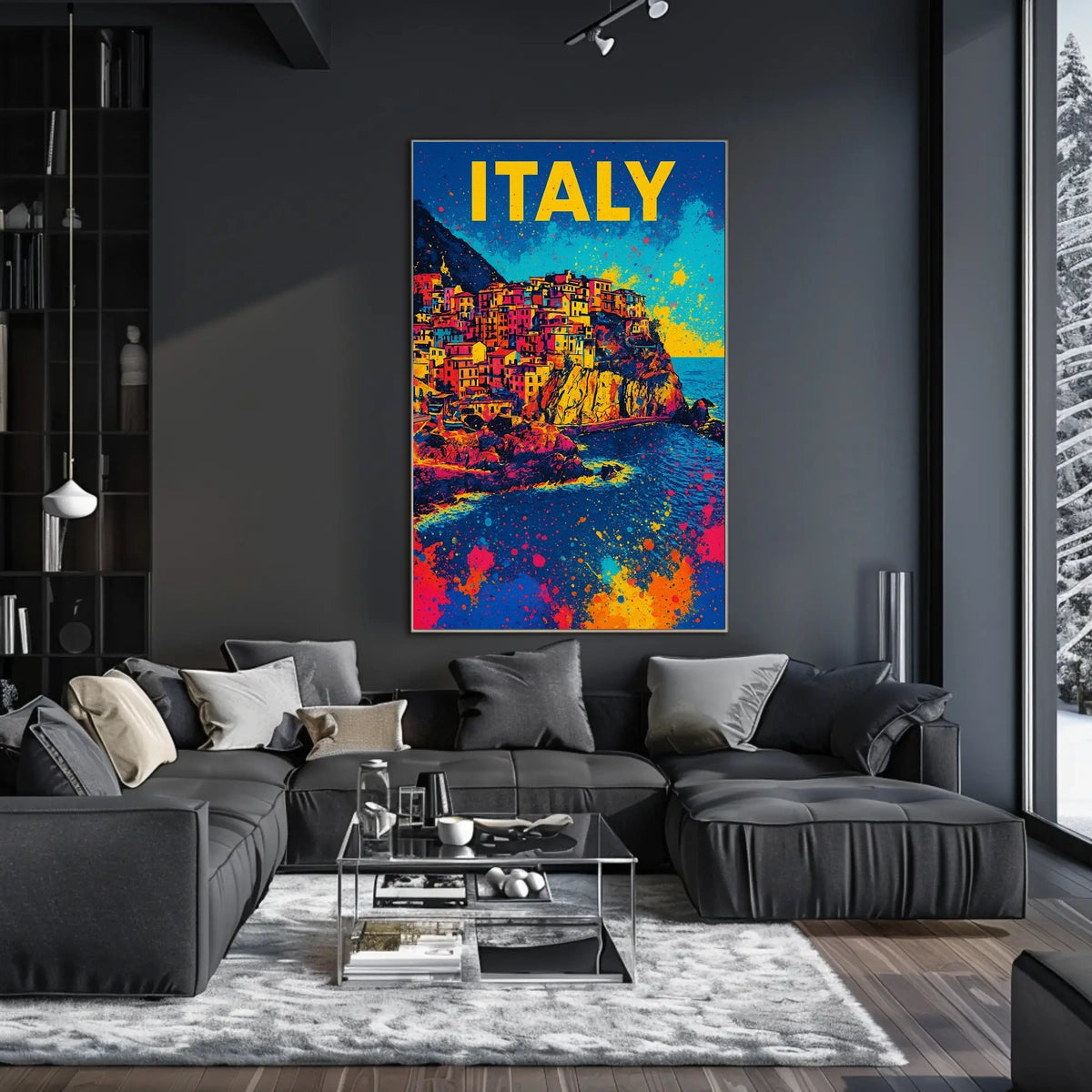 Vibrant Italy Poster