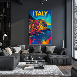 Vibrant Italy Poster