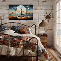 Surreal Dreamscape Art Print: Abstract or Artistic Poster