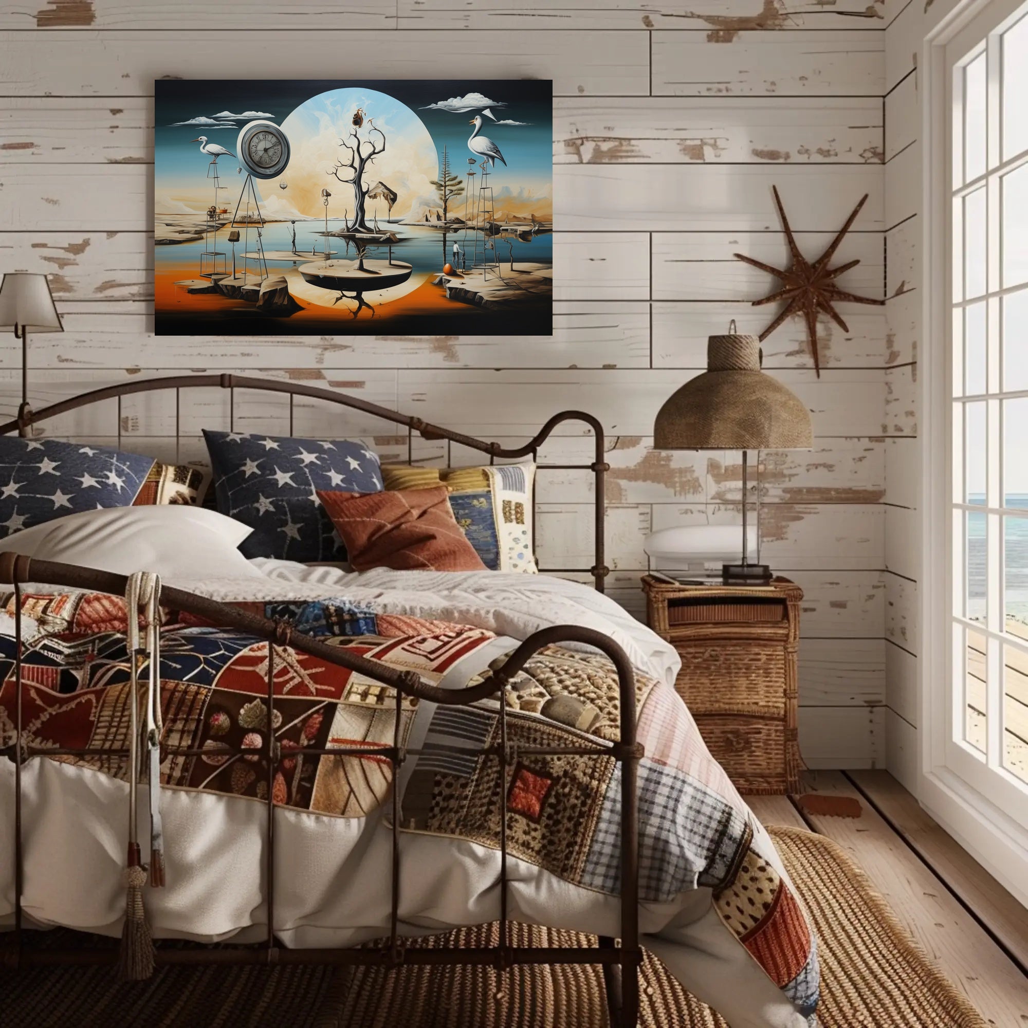 Surreal Dreamscape Art Print: Abstract or Artistic Poster