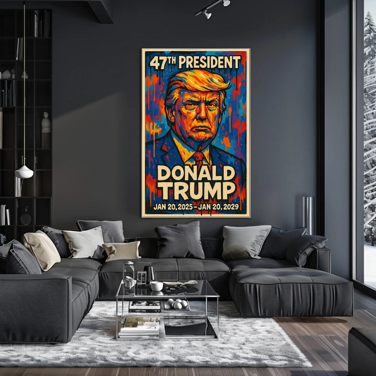 Donald Trump Vision of Leadership Poster