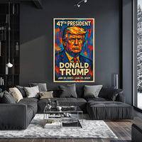 Donald Trump Vision of Leadership Poster
