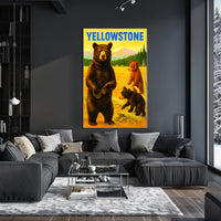 Yellowstone Bears Poster PosterGoat