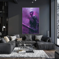 Skeletal Warrior: Dark Fantasy and Mythology Poster PosterGoat