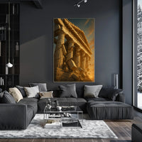 Crumbling Ancient Ruins Poster
