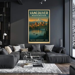 Vancouver, Washington Evergreen Gateway Poster