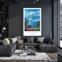 Lake Wakatipu Scenic Poster