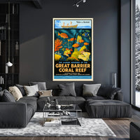 Marine Wonders of the Great Barrier Reef Poster PosterGoat