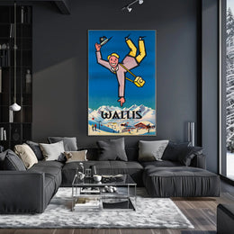 Wallis Travel Poster PosterGoat