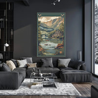Serene Countryside Retreat Poster