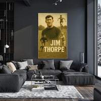 Jim Thorpe Athletic Legend Poster