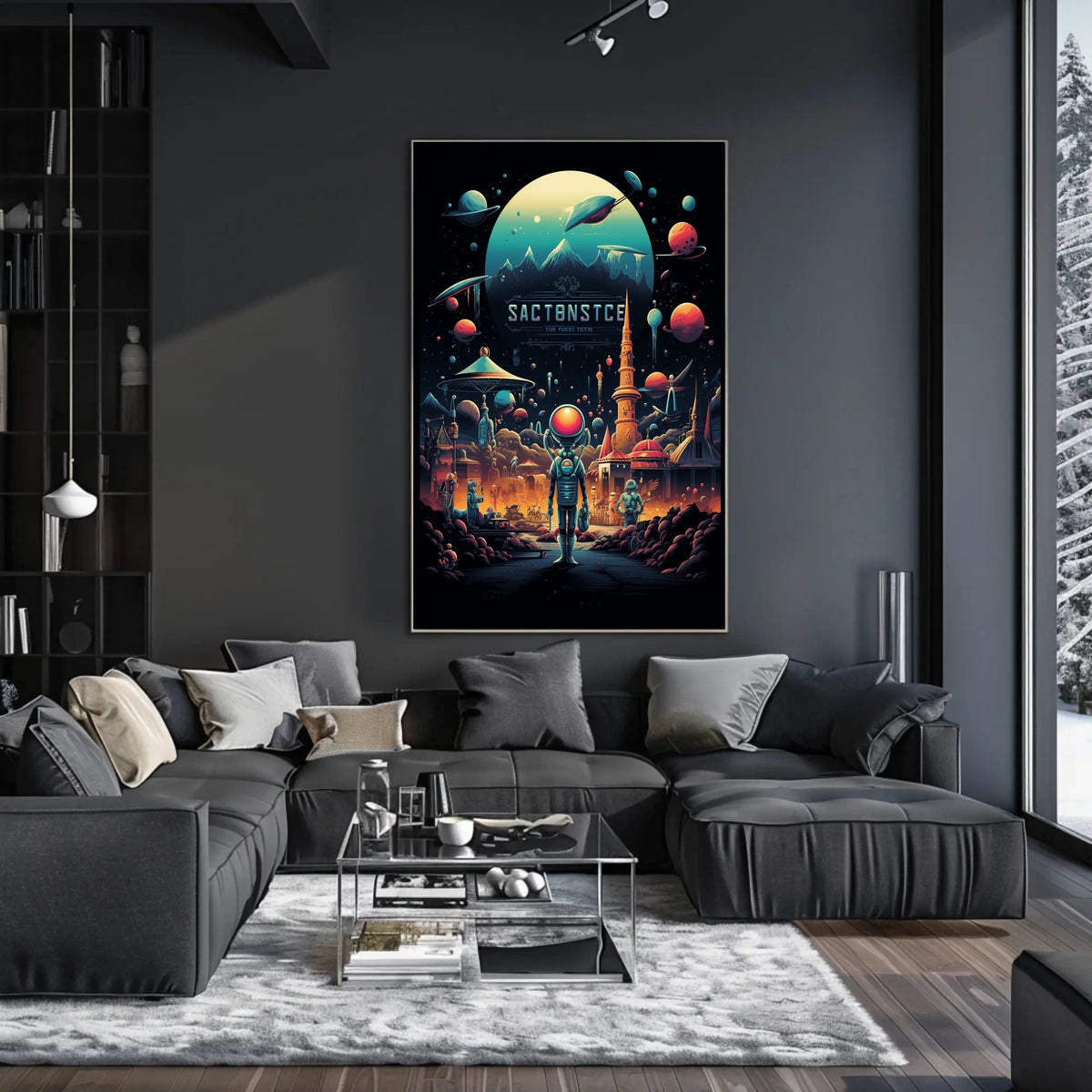 Galactic Exploration Adventure Poster