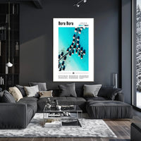 Bora Bora Overwater Paradise Travel Poster PosterGoat