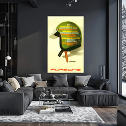 1964 Motorsport Championships Vintage Travel Art Print