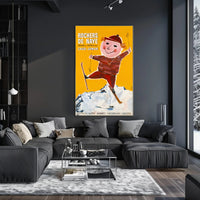 Rochers de Naye Ski Resort Poster PosterGoat